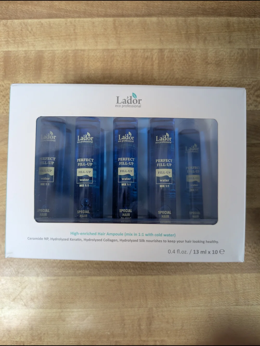 Perfect Fill-Up Water Hair Ampoule - Blue